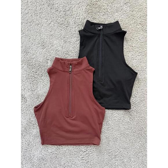 Balance Athletica Women’s (2) Padded Performance Refine Bra Tops Sz M - Picture 1 of 5